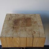 Billot de bouchers en bois