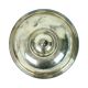 Silver Plated Butter Bowl Caviar Holder Maestri Italy Crystal