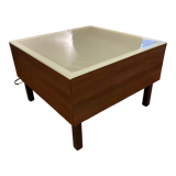 Lighted modernist coffee table
