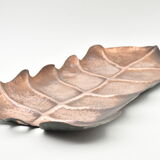 Tray sheet copper hammered