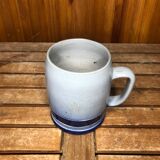 Old BETSCHDORF Tankard Gray Blue Sandstone Vintage #A604