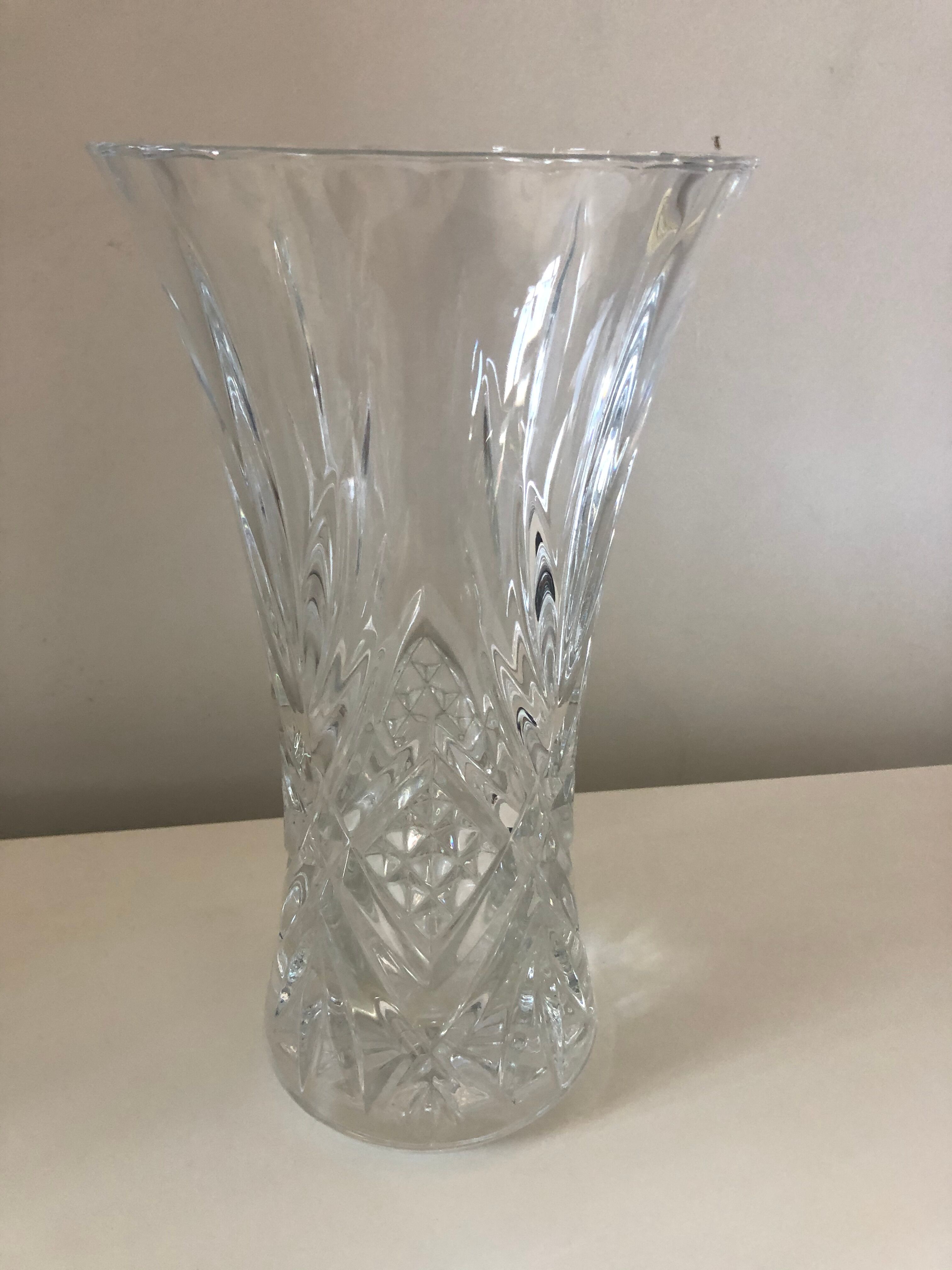 Crystal vase