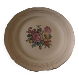 Pie dish with rose pattern, Dubary