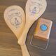 Basque pelota game with 2 rackets and 1 ball from the 50s and 60s, Guéthary boy in wood.