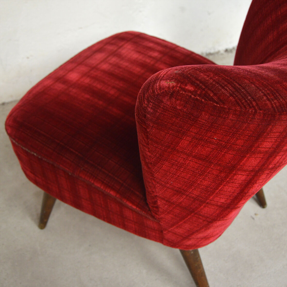 Paire de fauteuils cocktail 1960