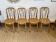4 chaises bistrot en bois courbé – style Thonet