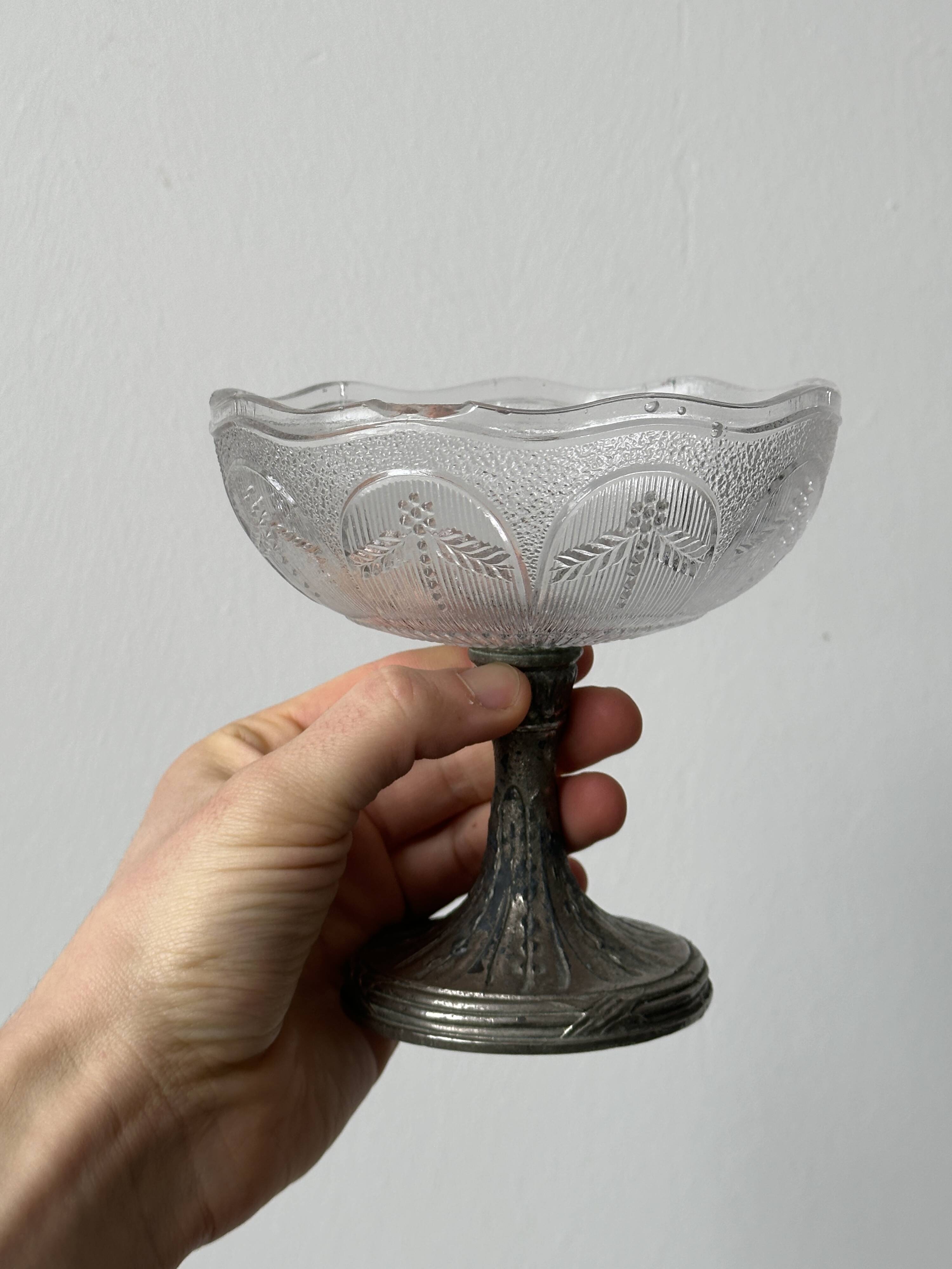 Sugar bowl - candy bowl on foot