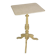 Original Painted Column Table Made In Grey & Yellowish Colors From 1840s
