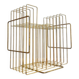 Vintage vinyl/magazine rack