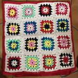 Crochet cushion
