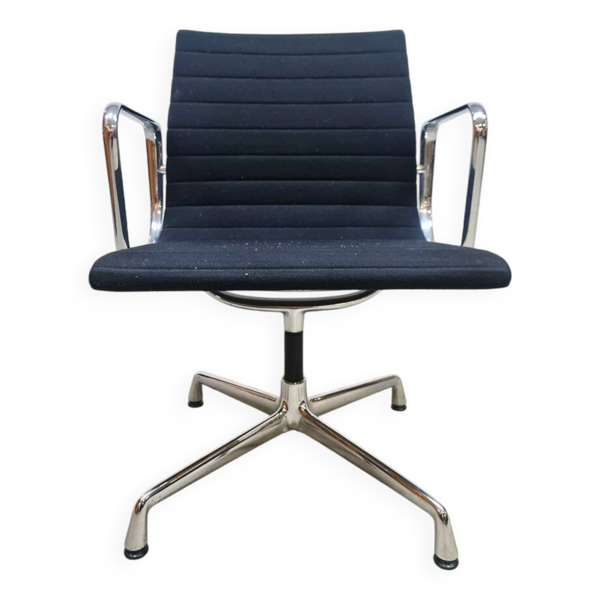 Chaise de bureau vintage en aluminium EA108 Charles Eames Vitra