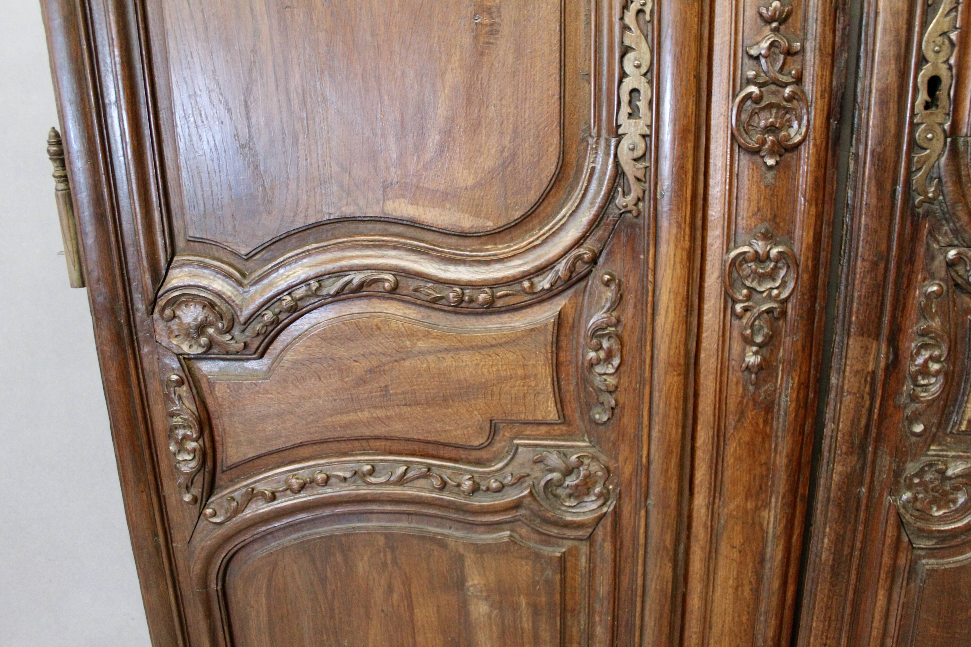 Pair of richly carved Louis XV doors