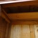 Large antique wardrobe in solid walnut