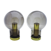 Pair of vintage Dutch ceiling lights by Raak 36 cm