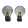Pair of vintage Dutch ceiling lights by Raak 36 cm