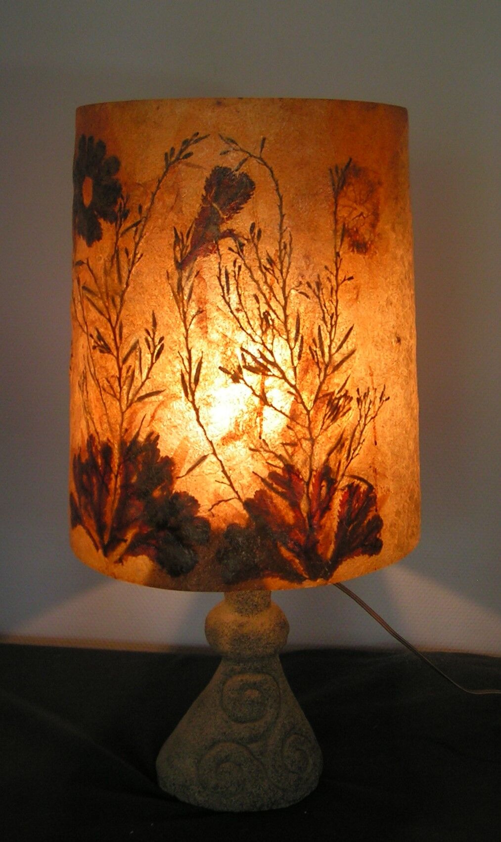 Granite lamp