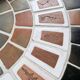 Round coffee table Roger Capron herbarium terracotta