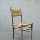 Mid-century italian dining chairs, 1950s, set of 5