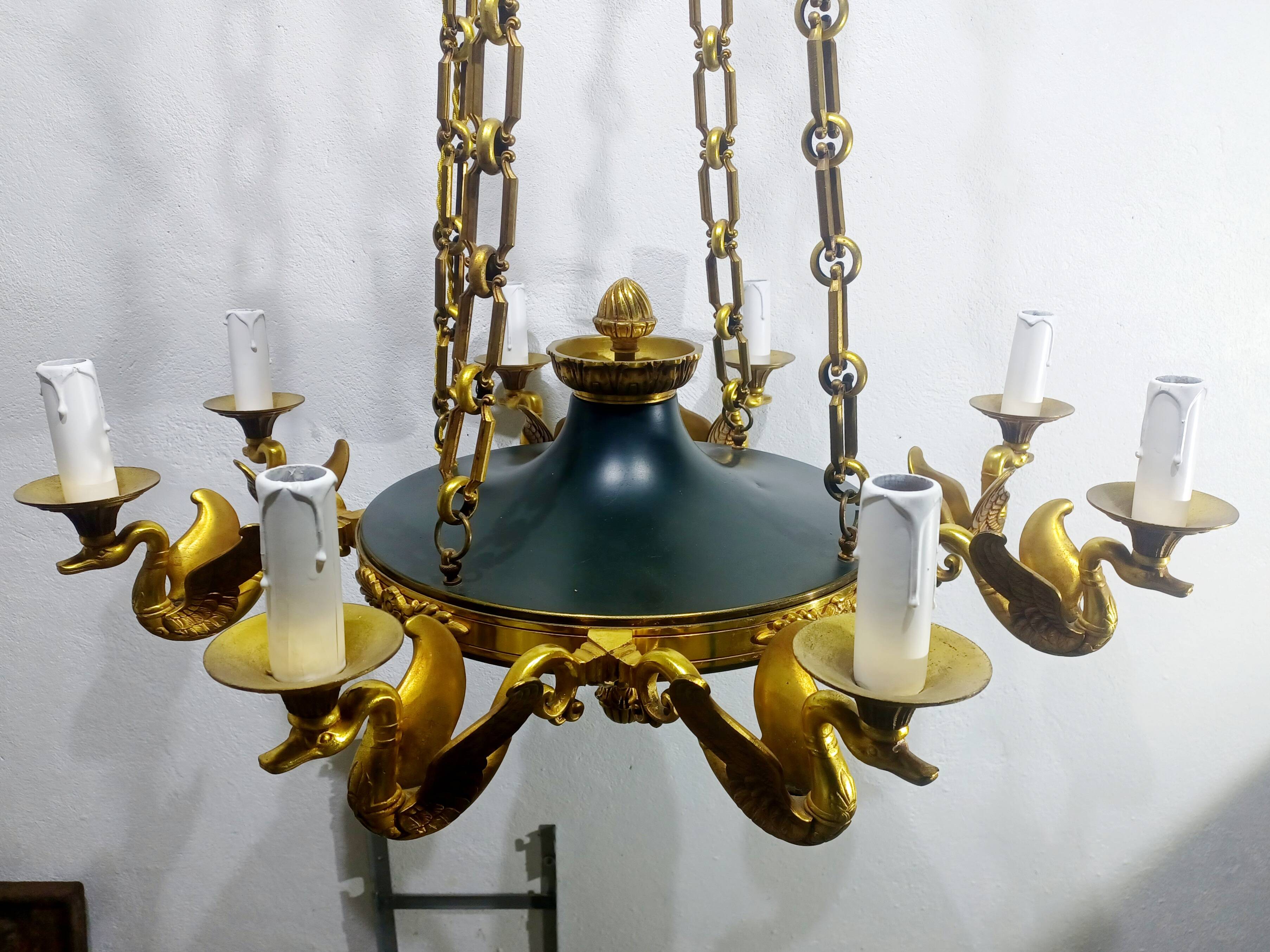 8-Light Empire Chandelier