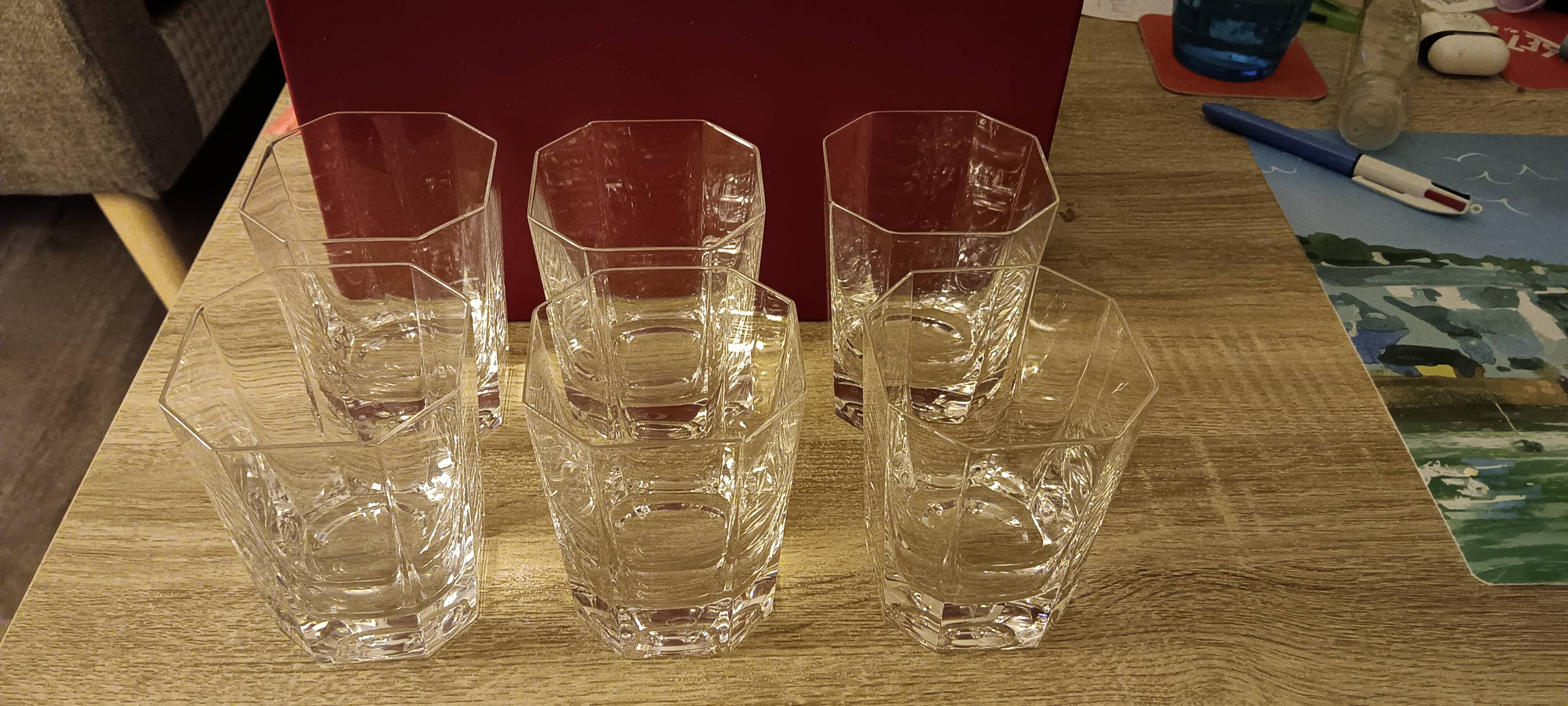 Crystal glasses