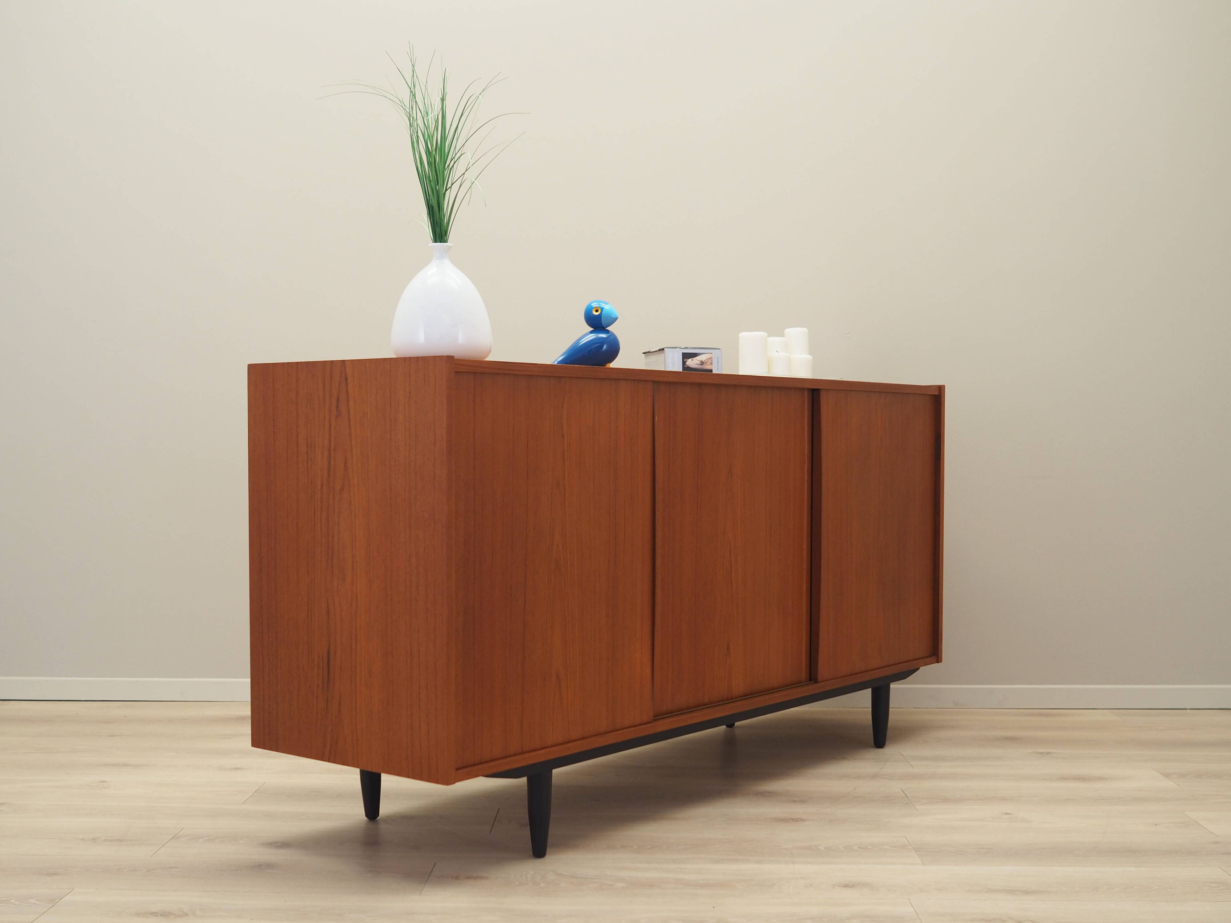 Teak sideboard, Danish design, 1970s, production: Denmark