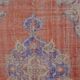 Anatique Handmade Vintage Oushak Carpet sku 2300