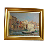 Martigues by robert laroche (1896-1974)