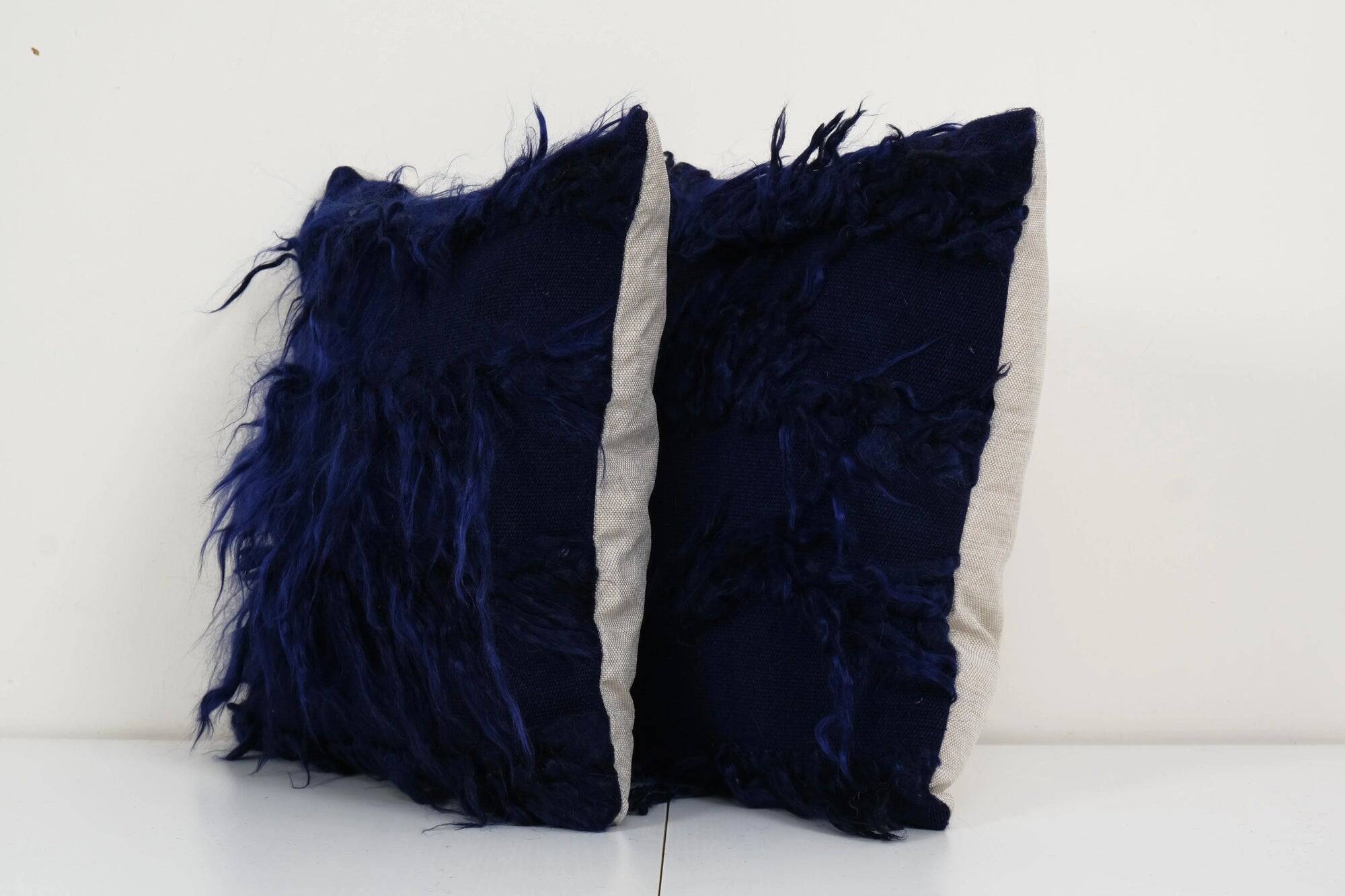 Set of 2 vintage Turkish cushion covers 41x41 cm