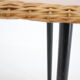 1970s Coffe Table with Rattan edge, France
