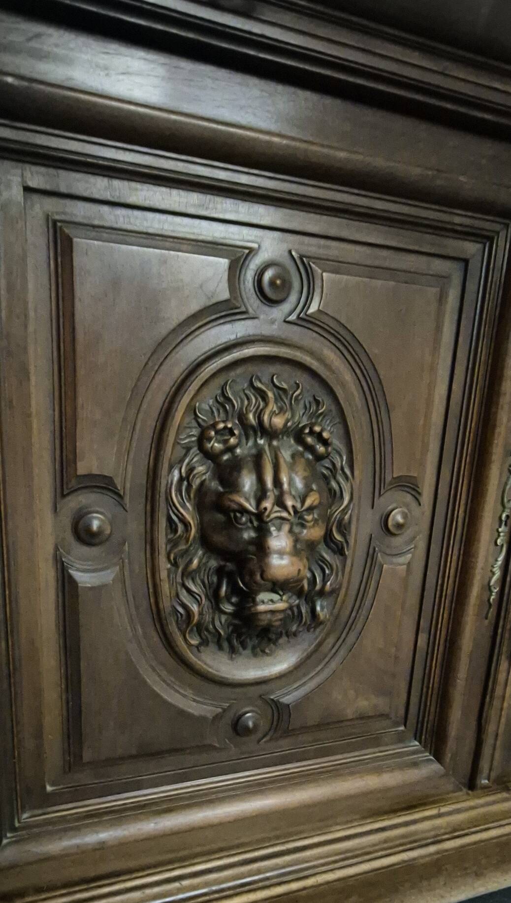 Renaissance sideboard Henry II style