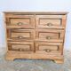Grainetier ancien 6 tiroirs en bois massif