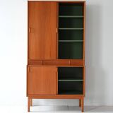 Scandinavian Teak Cabinet with Sliding Doors – Bodafors