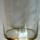 4 glasses, fine crystal enamelled with palms and Louis XVI knot with fine gold