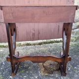 Console restoration, cherry tree, butt studs, Louis Philippe