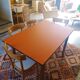 Vintage farm table formica and wood