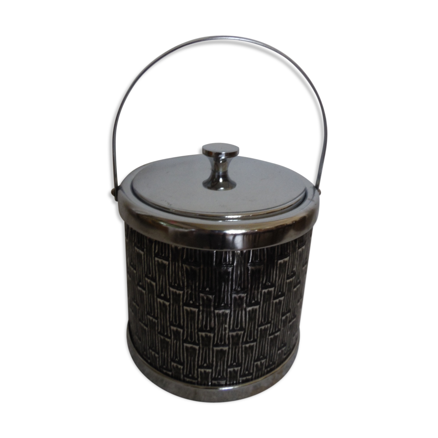 Bamboo deco ice bucket