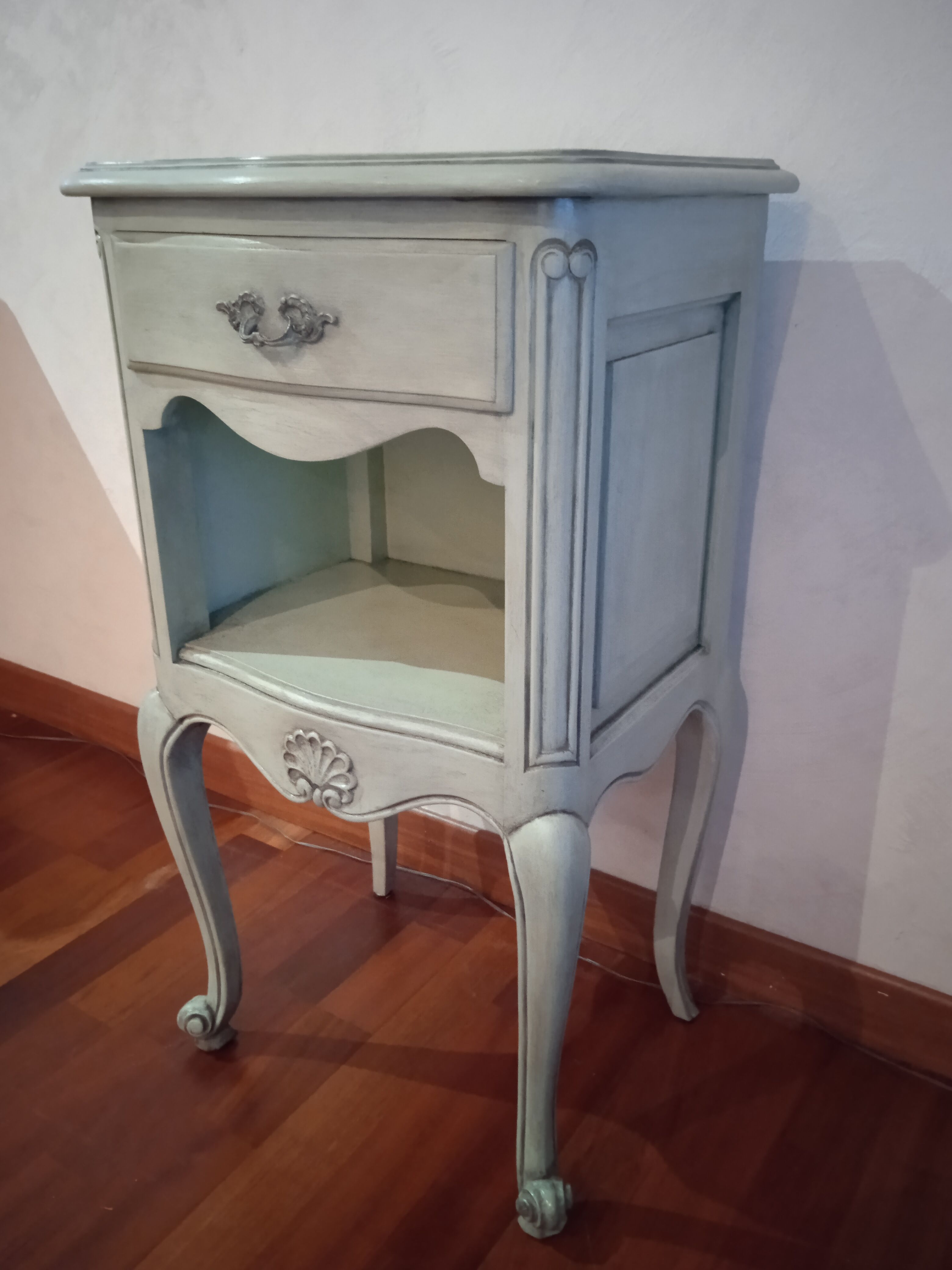 Bedside table Louis XV style