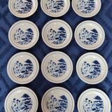 Lot de 12 assiettes à dessert