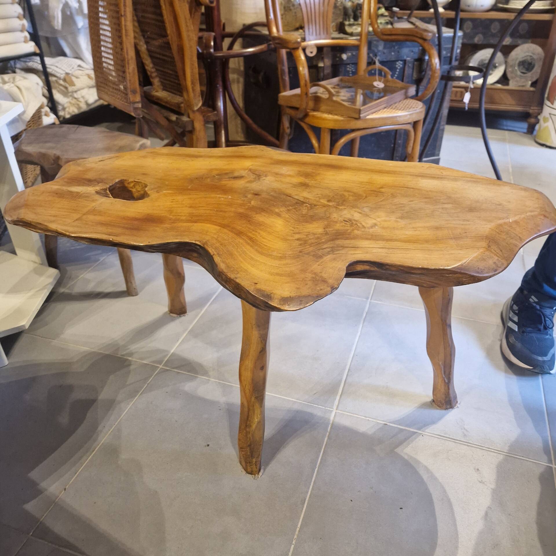 Table basse bois
