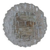 Molded glass ceiling light