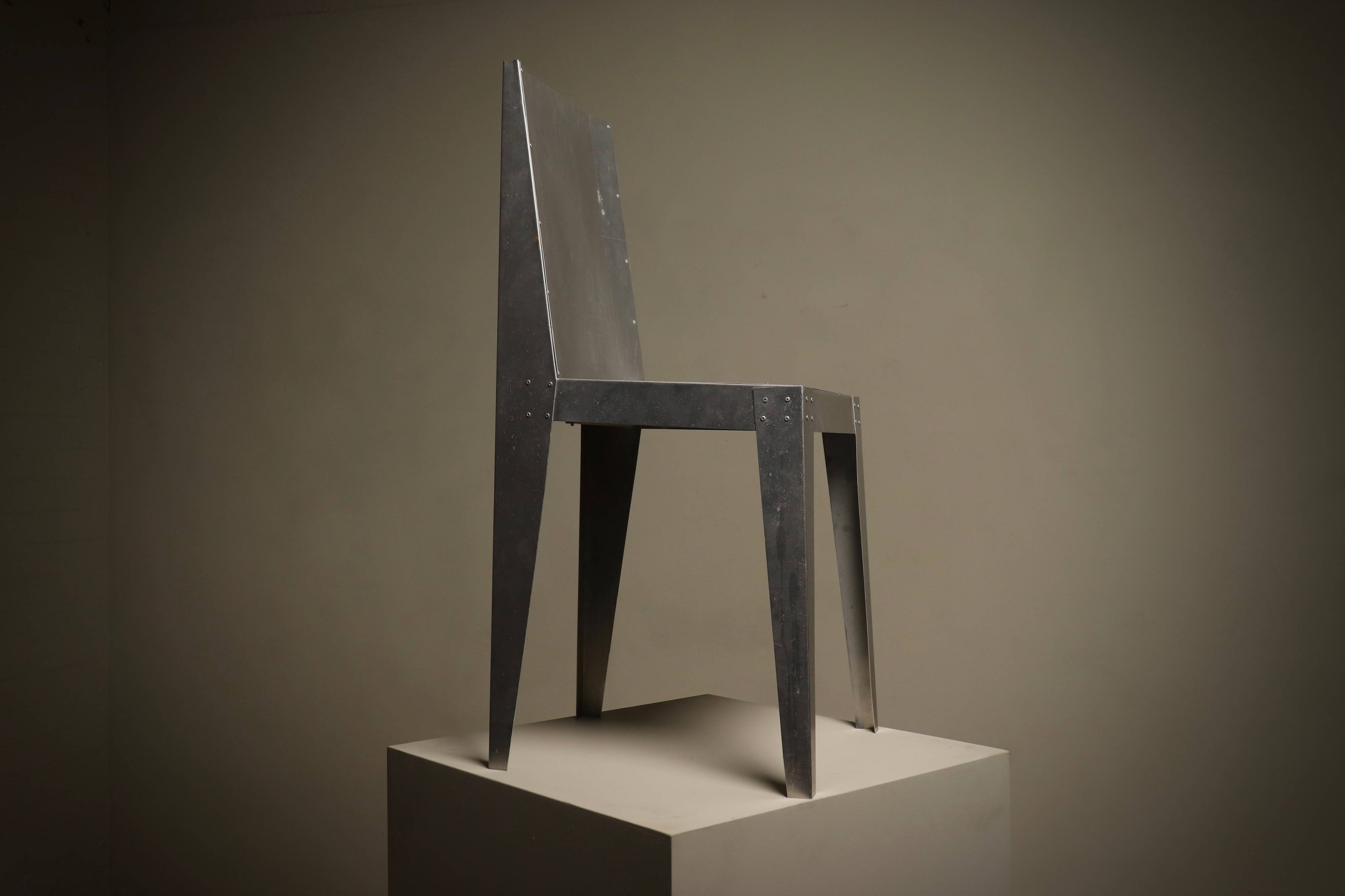 Prototype Design Aluminum Chair 1980s