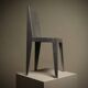 Prototype Design Aluminum Chair 1980s