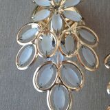 Golden tassel wall light