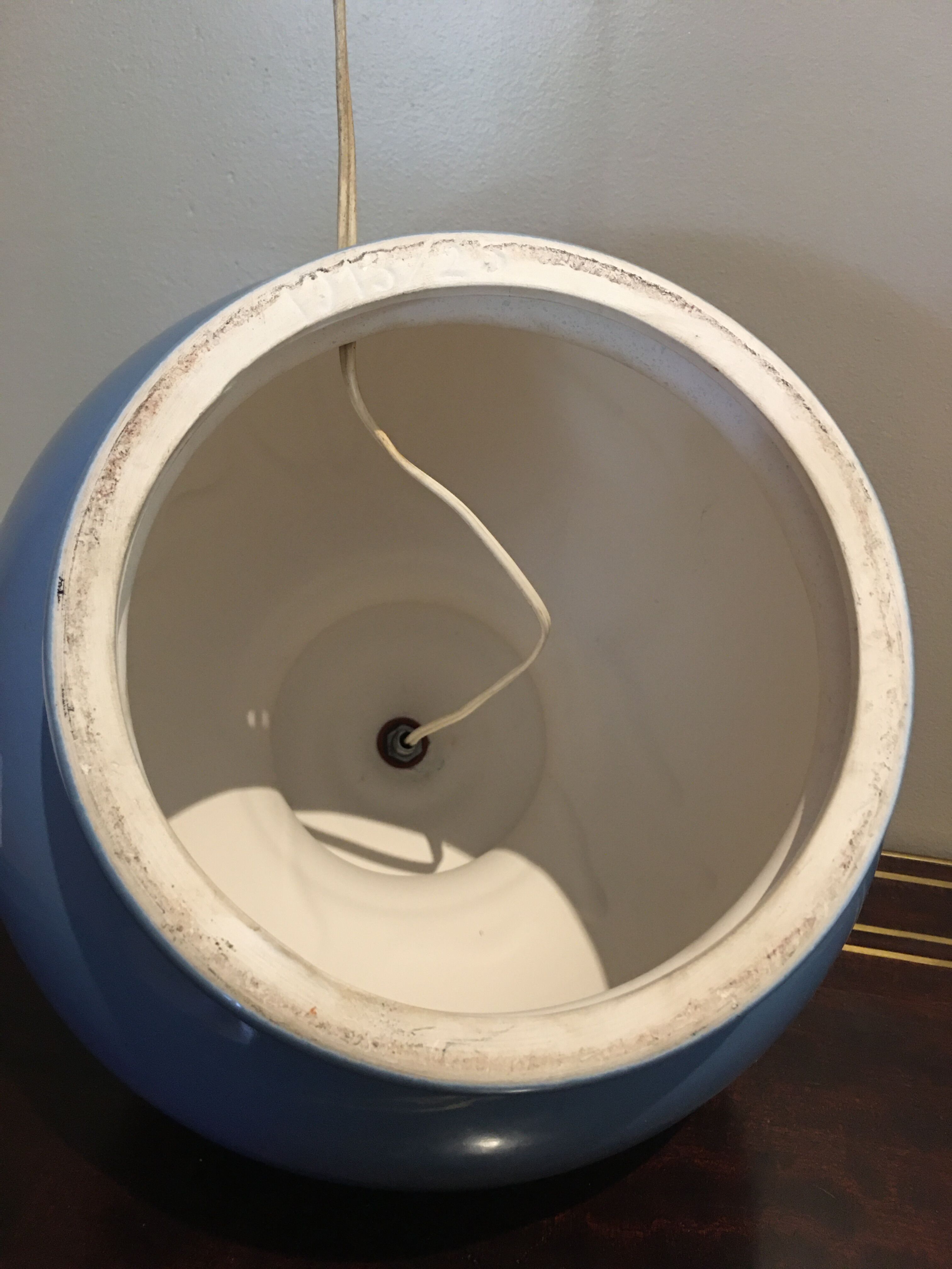 60's vintage lamp foot