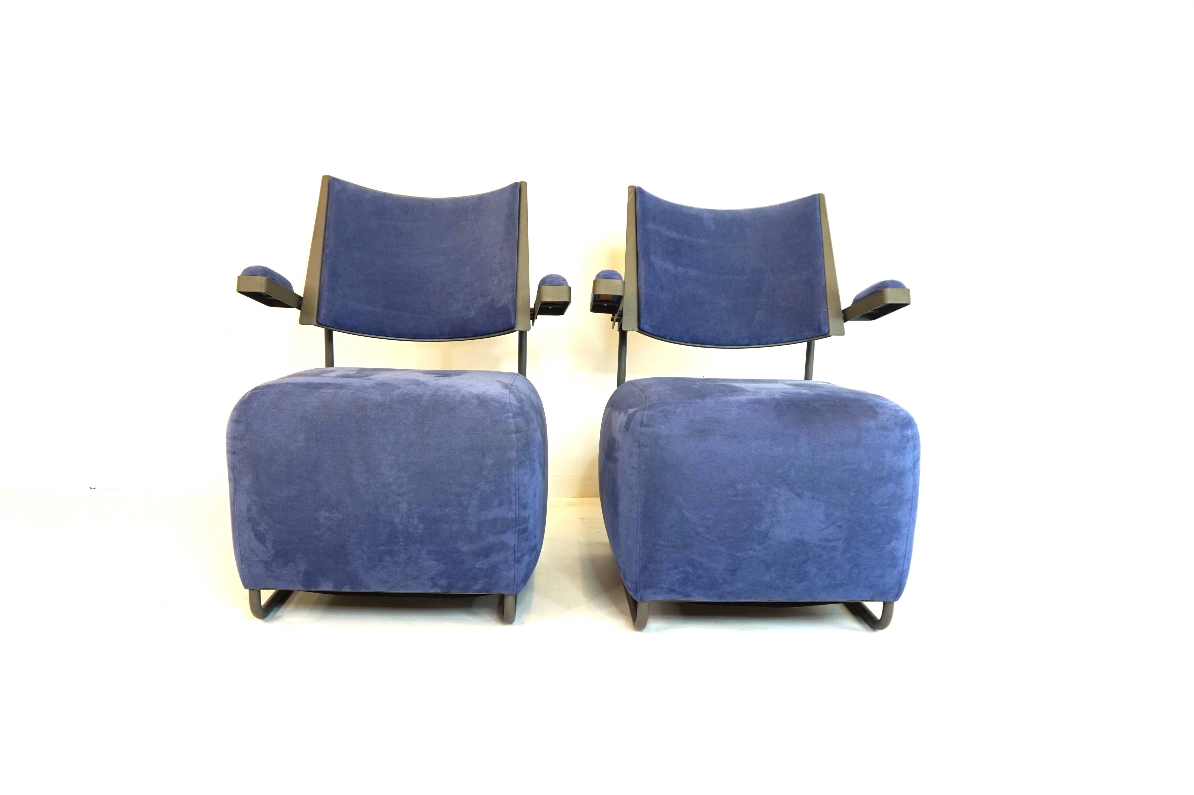Inno Interior Oy set of 2 Oscar lounge chairs by Harri Korhonen