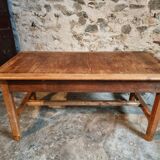 Antique French farmhouse dining table – Walnut work table, late 19th century