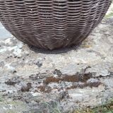 Large basket with lid