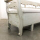 Swedish antique painted wooden sofa 19th century
