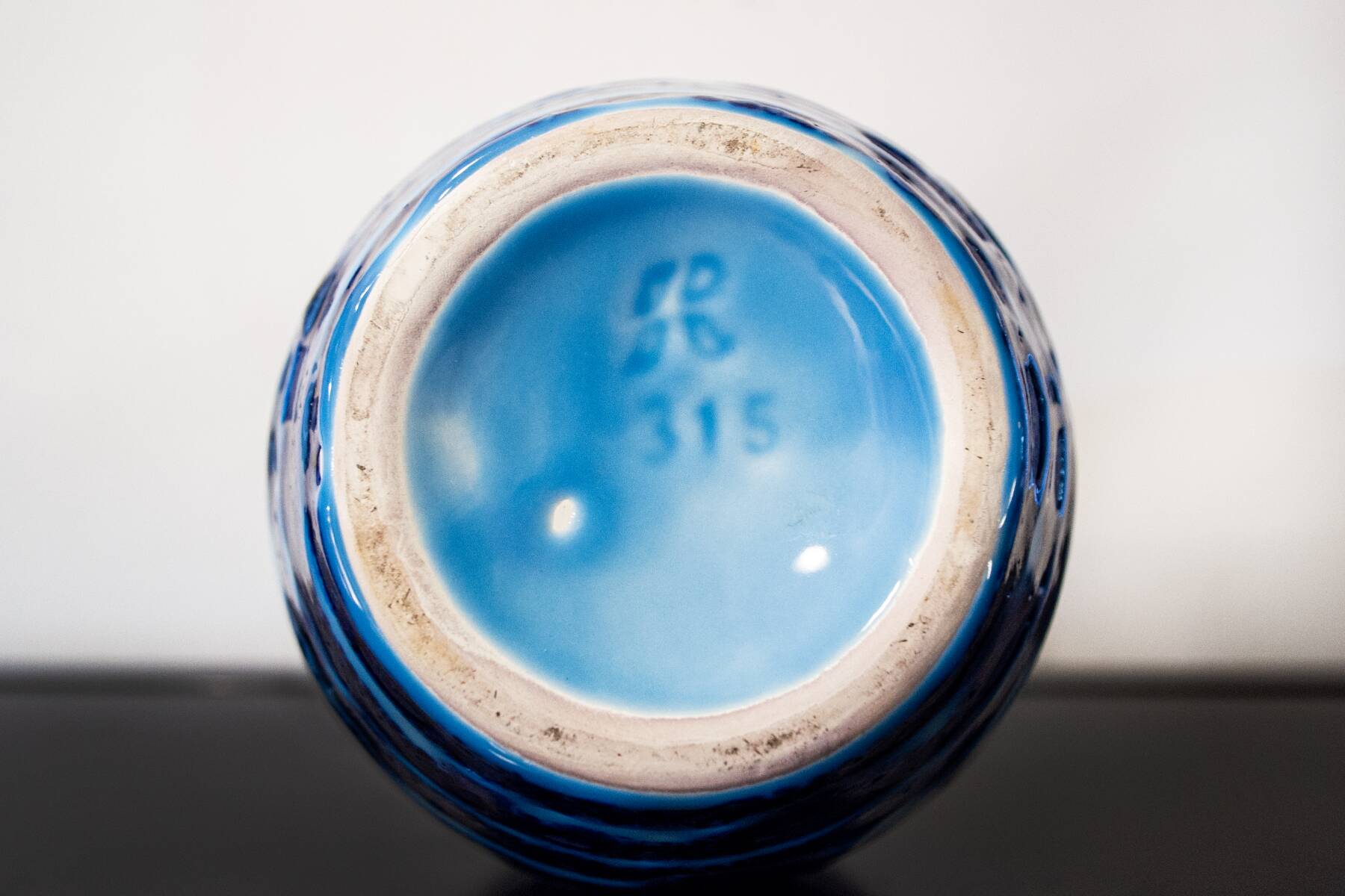 Vaso ceramica Italia Anni '70