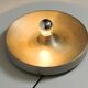 1960s round large Space Age Pop Art aluminum ceiling or wall lamp